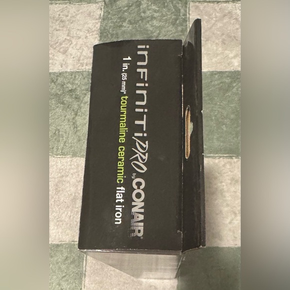 New Argan Oil Fusion Infiniti Pro Conair Hair Straightener Flat Iron 1 in. - Picture 5 of 5